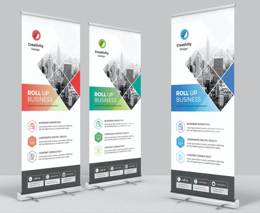 Roll-up banner