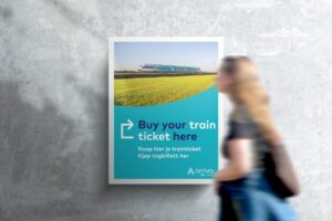 Portfolio Senzart - Arriva poster